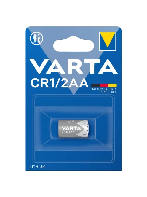 Elem CR1/2AA lítium fotóelem 1 db/bliszter Varta