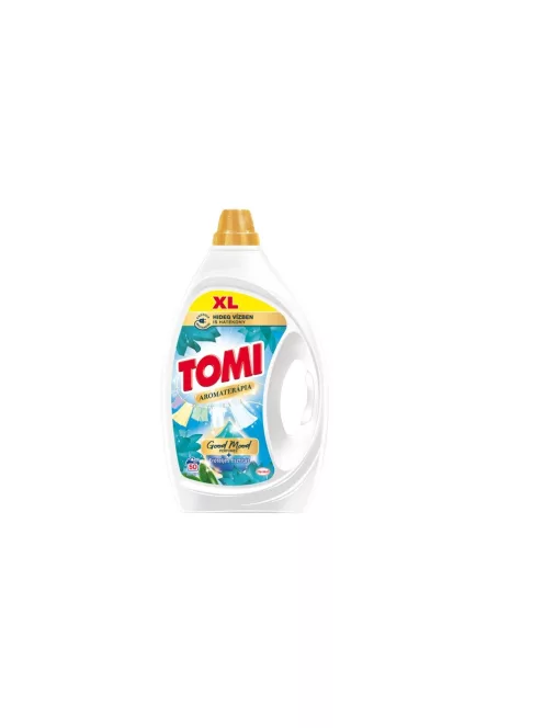 Mosógél 2,25 liter (50 mosás) fehér ruhákhoz Tomi Aromaterápia Lótusz&Mandula