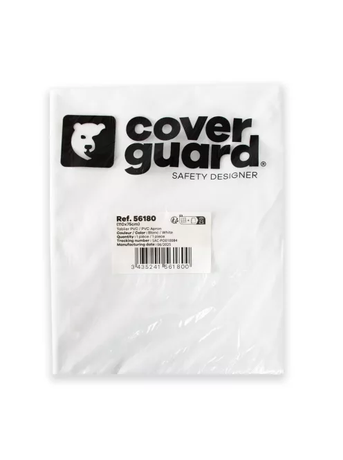 Kötény PVC saválló 110 x 75 cm fehér