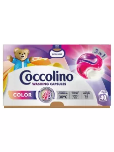 Mosókapszula 40 db/doboz Coccolino Color 3in1 Care
