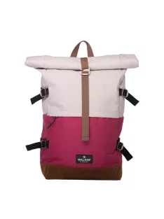   Hátizsák ergonomikus Popcorn & Fresh Pink Roll Top by Walker