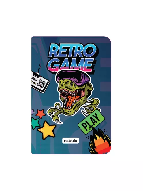Gumis mappa, A4, Gamer, Nebulo