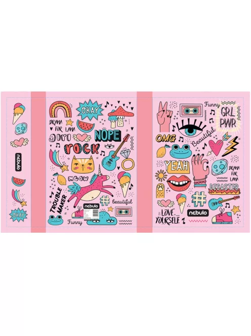 Füzetbox, A4, Girl Power, Nebulo