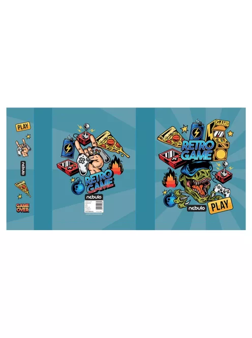 Füzetbox, A5, Gamer Nebulo