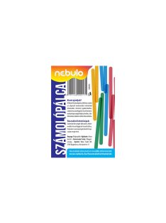 Számolópálca, műanyag, Nebulo