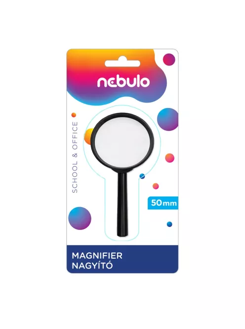 Nagyító, o 50 mm, műanyag, 4x, Nebulo