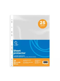   Genotherm lefűzhető, A4, 50 micron fényes víztiszta Bluering® 25 db/csomag, 4 csomag/karton kínáló