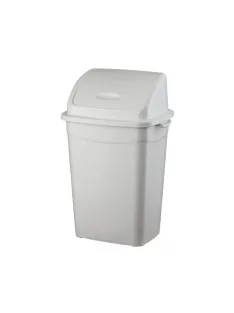   Szemeteskuka billenő fedéllel műanyag 9 literes fehér UP116