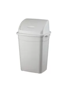   Szemeteskuka billenő fedéllel műanyag 26 literes szürke UP120