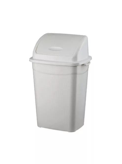 Szemeteskuka billenő fedéllel műanyag 26 literes szürke UP120