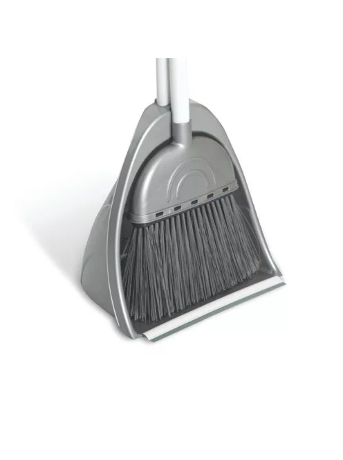 Szemetes lapát műanyag álló + partvis UP752