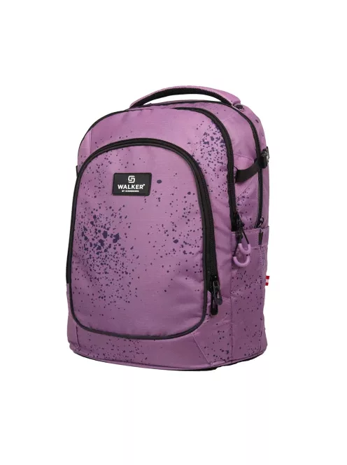 Iskolatáska ergonómiai, lányos Purple splash by Walker