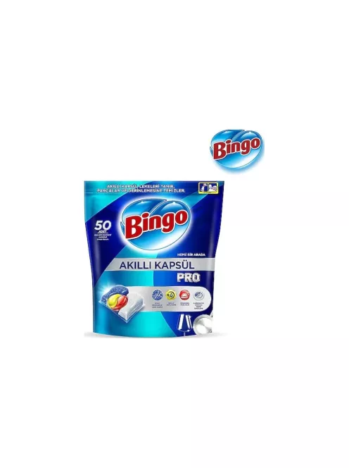 Mosogatógép tabletta 50 db/doboz Bingo