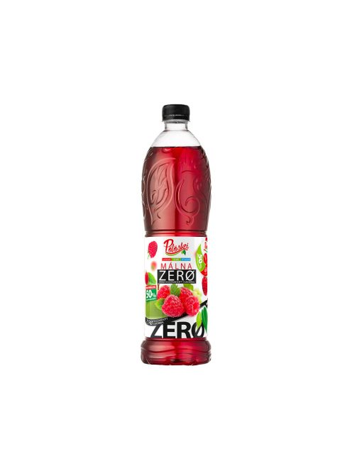 Gyümölcsszörp 1l, málna Zero Pölöskei DRS