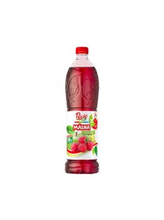 Gyümölcsszörp 1l, málna Pölöskei DRS