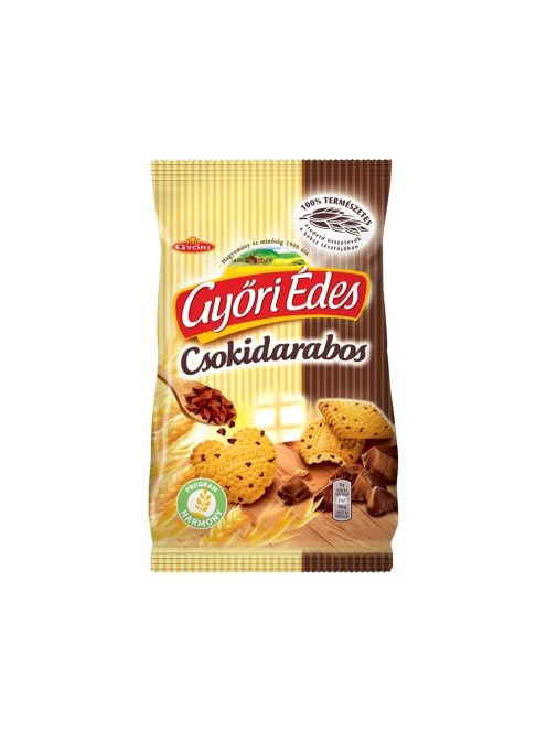 Keksz, 150 g, Győri édes csokidarabos