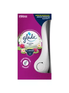   Légfrissítő készülék + utántöltő 18 ml Glade® Sense&Spray Relaxing Zen/Japán kert