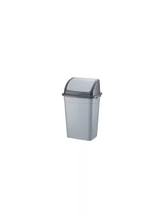   Szemeteskuka billenő fedéllel műanyag 16 literes antracit UP118-245