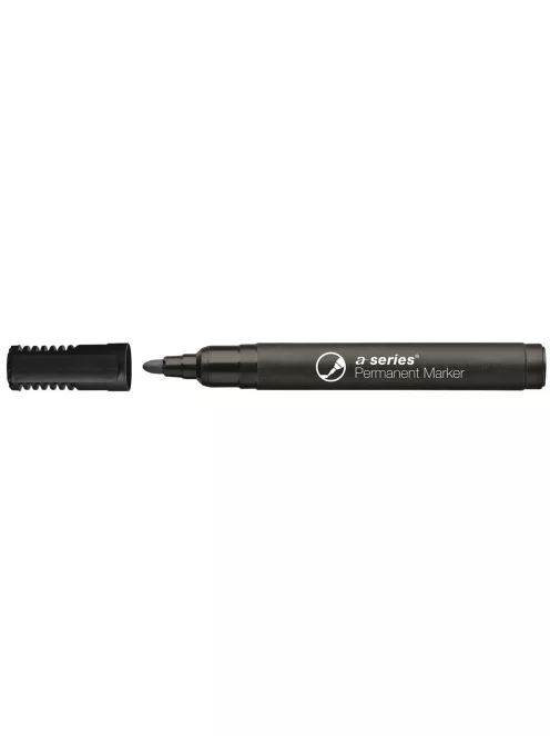 Alkoholos marker 3mm, kerek végű A-series fekete
