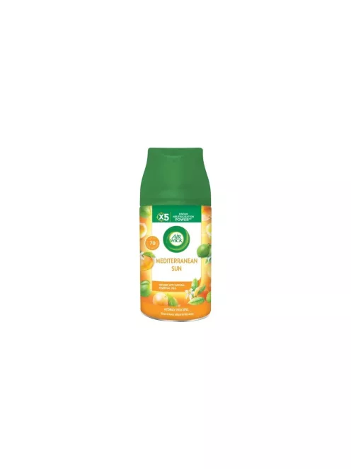 Légfrissítő spray utántöltő 250 ml AirWick Freshmatic Mediterrán Summer