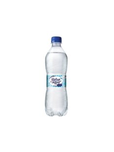 Ásványvíz 0,5l szénsavas Natur Aqua DRS