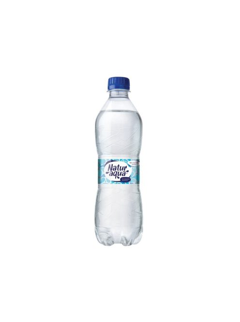 Ásványvíz 0,5l szénsavas Natur Aqua DRS
