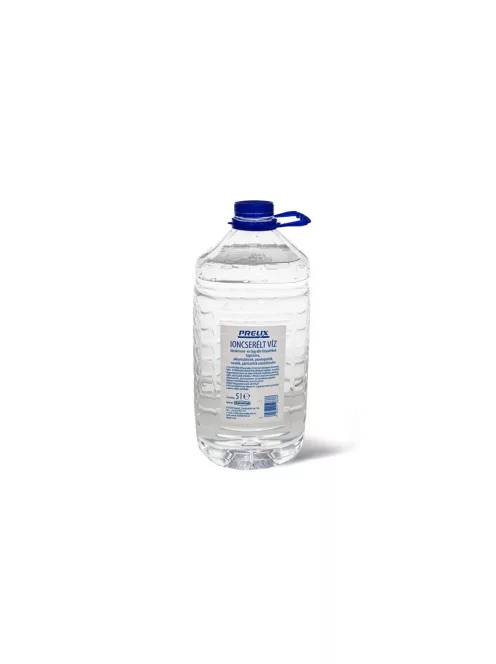 Ioncserélt víz 5 liter Prelix
