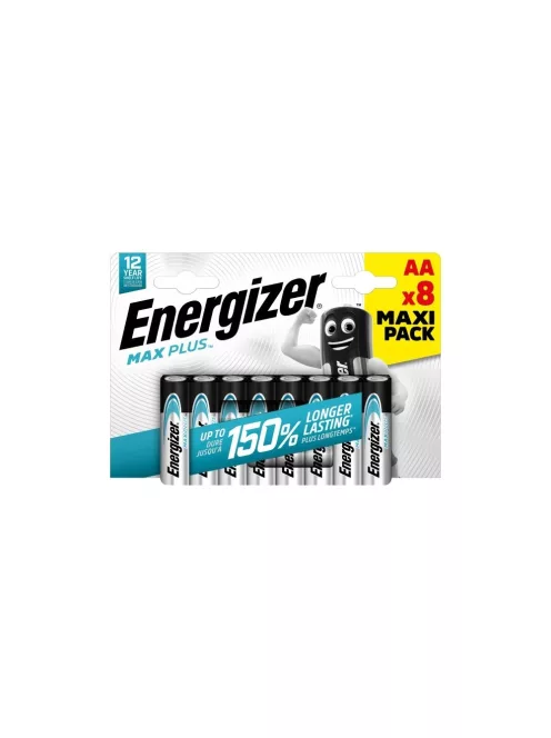 Elem AA ceruza LR06 Max Plus 8 db/csomag, Energizer