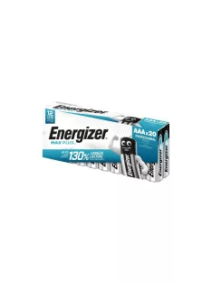 Elem AAA mikro LR03 Max Plus 20 db/csomag, Energizer