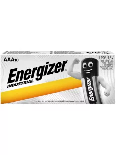Elem AAA mikro LR03 Industrial 10 db/csomag, Energizer