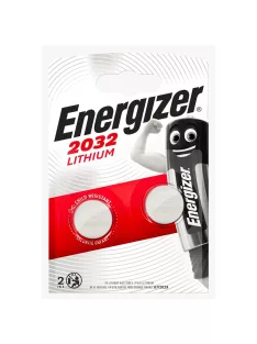Elem gombelem CR2032 lítium 2 db/csomag, Energizer