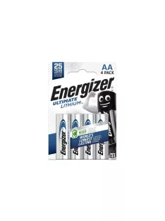 Elem AA ceruza LR06 Ultimate Lítium 4 db/csomag, Energizer