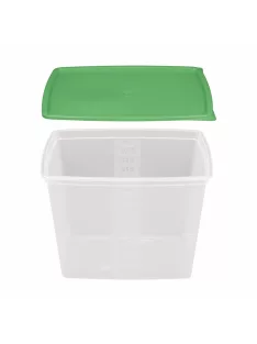   Ételtároló doboz fedéllel 4,5 literes mikrós-fagyasztós