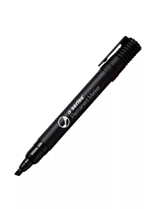 Alkoholos marker 2-5mm, vágott végű A-series fekete