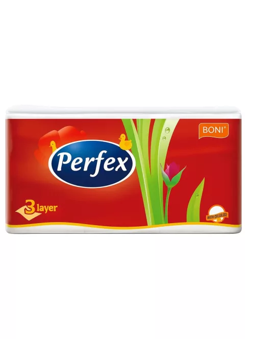 Papírzsebkendő 3 rétegű 100 db/csomag Perfex