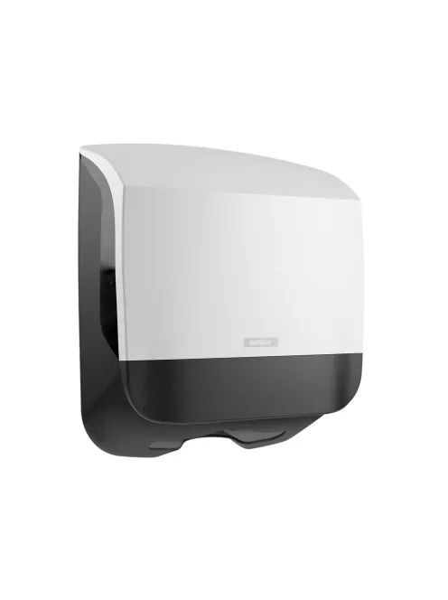 Adagoló hajtogatott kéztörlőhöz műanyag Mini Katrin System_88942 fehér