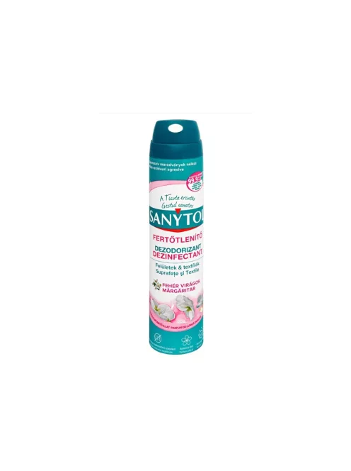 Fertőtlenítő légfrissítő 300 ml aerosol Sanytol Virág
