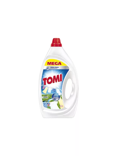 Mosógél 3,96 liter (88 mosás) fehér ruhákhoz Tomi Amazonia MEGA
