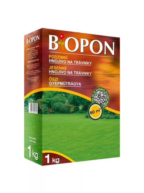 Műtrágya 1 kg Bros-Biopon őszi gyep