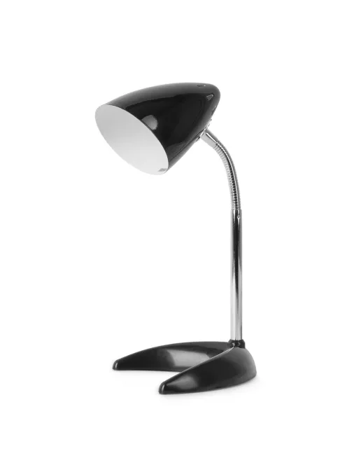 Asztali lámpa, Basic, C-talpas, max. 40W, AVIDE, fekete