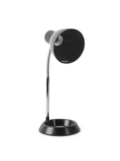 Asztali lámpa, Basic, O-talpas, 11W, AVIDE, fekete