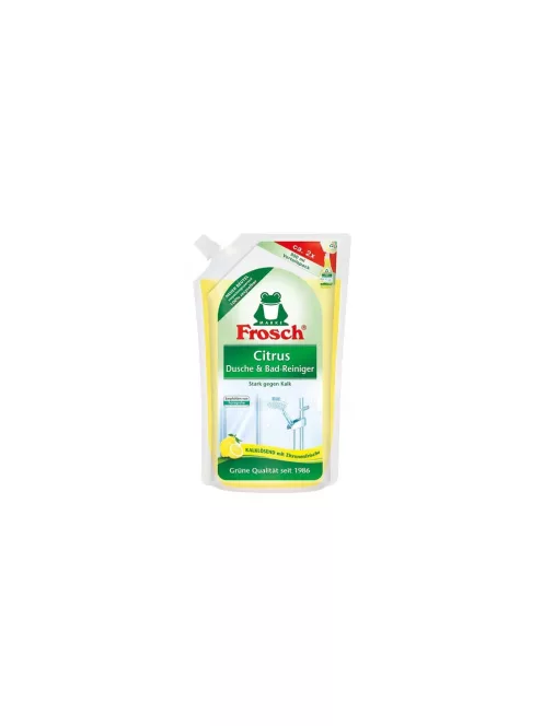 Fürdőszobai tisztítószer utántöltő 950 ml Frosch Citrus