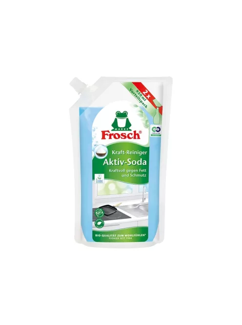 Konyhai tisztítószer utántöltő 950 ml Frosch szódás