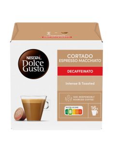   Kávékapszula, Nescafé Dolce Gusto Cortado, koffeinmentes 16db kapszula