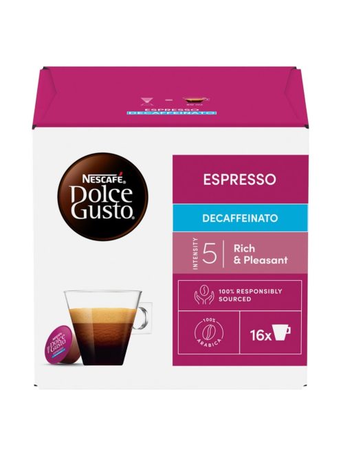 Kávékapszula, Nescafé Dolce Gusto Espresso koffeinmentes 16db kapszula