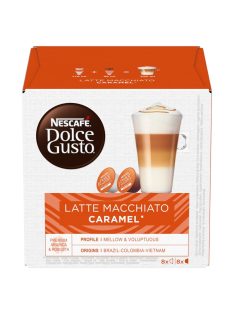   Kávékapszula, Nescafé Dolce Gusto Espresso Latte Macchiato, karamellás 8x2db kapszula