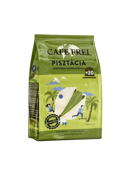 Kávékapszula, Nespresso kompatibilis, Cafe Frei, pisztácia 20db kapszula