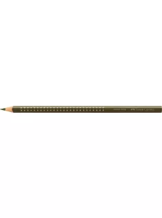   Színes ceruza háromszögletű GRIP Faber-Castell olivazöld