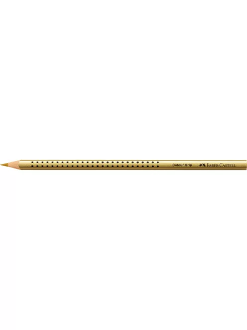 Színes ceruza háromszögletű GRIP Faber-Castell metál arany