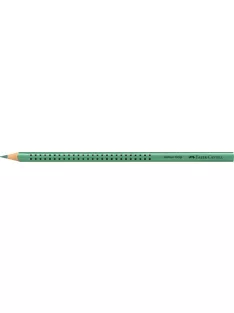   Színes ceruza háromszögletű GRIP Faber-Castell metál zöld